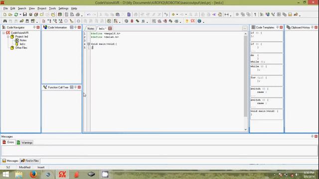 Sinau cv avr dan proteus 1.Basic Output смотреть онлайн