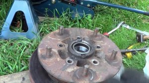 Замена ступичного подшипника  Ford Transit `92