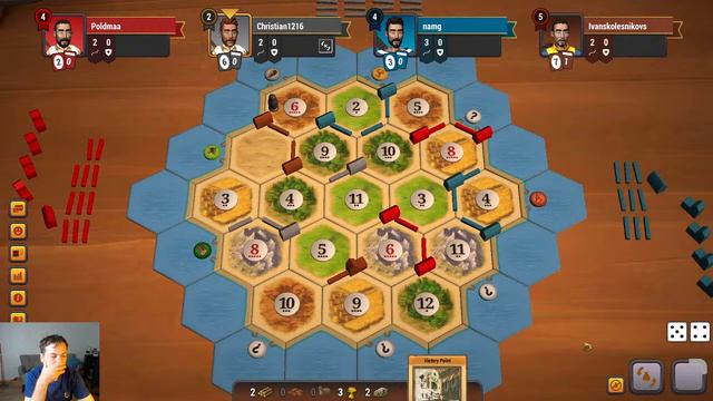Settlers of CATAN Live Stream смотреть онлайн