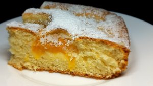 Пирог сладкий с абрикосами к чаю