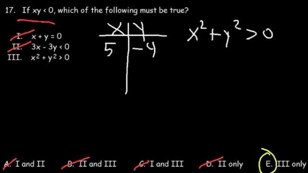 SAT Math Test Prep Online Crash Course Algebra & Geometry Study Guide Review, Functions,Youtube