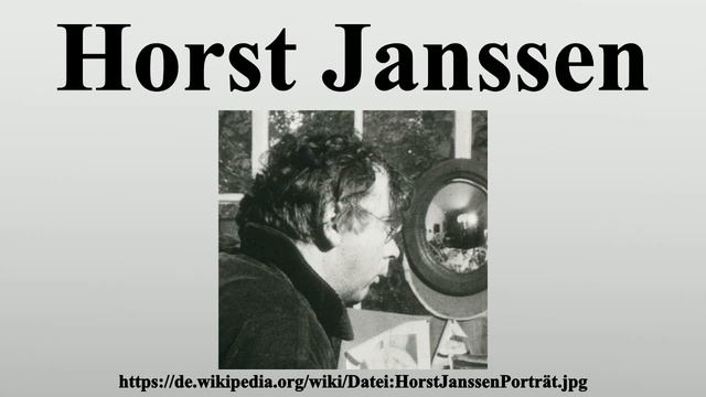 Horst Janssen