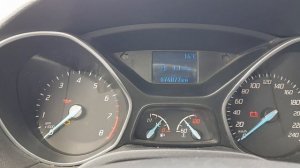 глюк с датчиком уровня топлива на Ford Focus 3