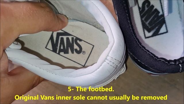 Vans sneakers real vs fake. How to spot fake Vans old skool shoes смотреть онлайн