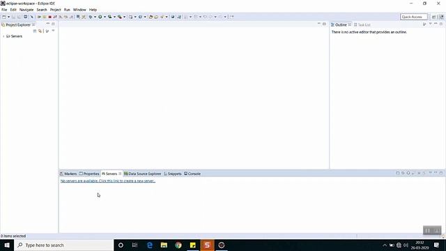 Adv Java Web Application Configuration of Eclipse with Apache Tomcat Server смотреть онлайн