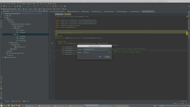 JAVAEE Backend and AngularJS - Frontend in one jar-File смотреть онлайн