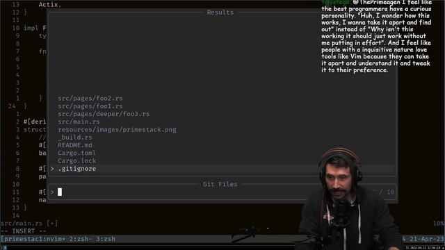 Vim Won't Make You MORE Productive смотреть онлайн