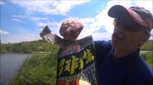 ХЕРАБУНА. ТЕСТ НОВЫХ СМЕСЕЙ ДЛЯ ЛОВЛИ КАРАСЯ. ГОТОВОЕ ТЕСТО. ГРАНУЛЫ. ПОКЛЕВКИ КРУПНЫМ ПЛАНОМ.