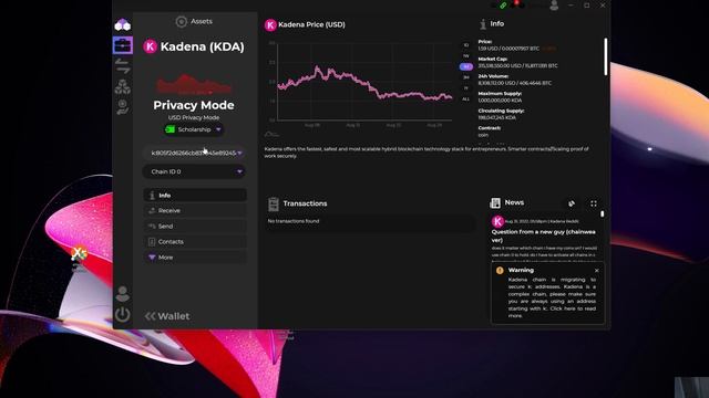 Updating your KDA Address on your Flux node смотреть онлайн