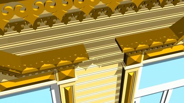 Дом 1 кремово шоколадный