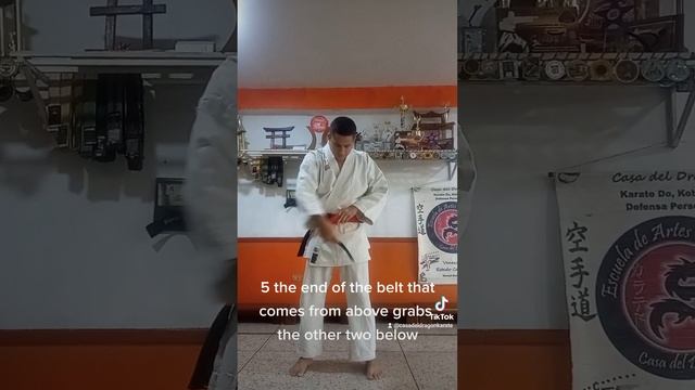 how to put the belt on the kimono #karate #venezuela #shotokan #gojuryu #karatedo #jiujitsu смотреть онлайн