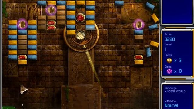 Hyperballoid 2: Time Rider gameplay, Ancient World Level 1 / Гиперболоид 2 смотреть онлайн