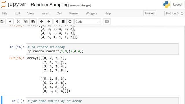 What is random sampling in Python Numpy: Urdu/Hindi: Lesson 9 смотреть онлайн