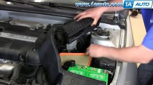 Воздушный фильтр, замена hyundai elantra j3 /xd