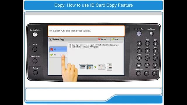 How to use ID Card Copy feature смотреть онлайн