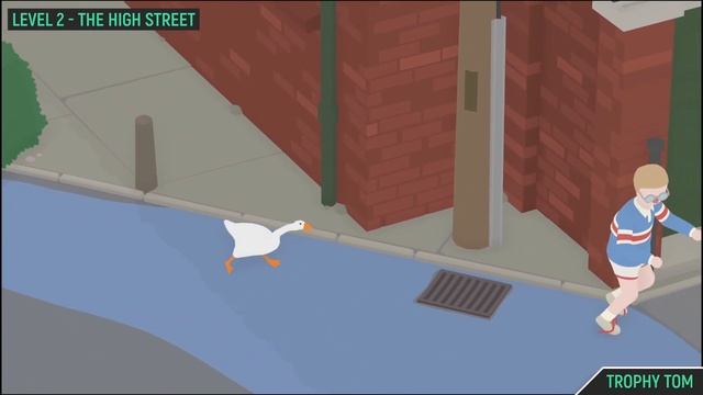 Untitled Goose Game - Ghastly ? - Trophy Guide - Trip the boy in the puddle смотреть онлайн