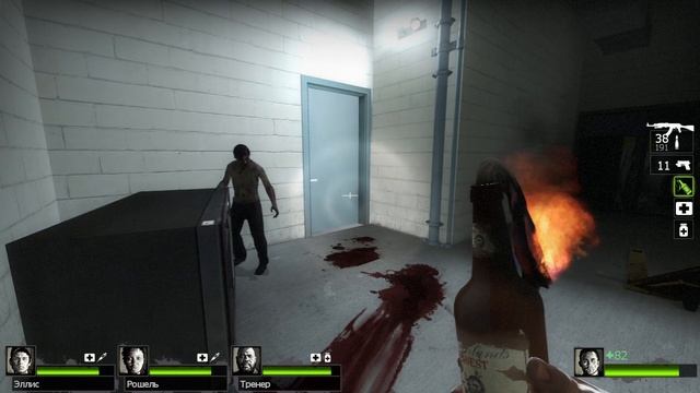 Прохождение игры Left 4 Dead 2-Вымерший центр смотреть онлайн