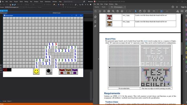 [SOLVED] P4: Minesweeper UPDATED Dec/2022 смотреть онлайн