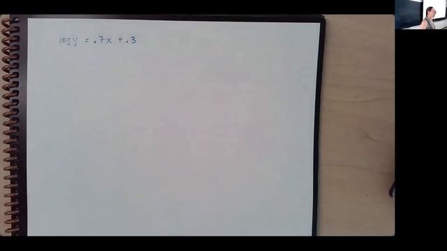 Using a log-log or log-linear (semilog) equation to find an exponential or power function смотреть онлайн