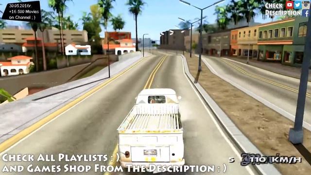 Volkswagen T1 Rat Pickup - GTA San Andreas _REVIEW смотреть онлайн