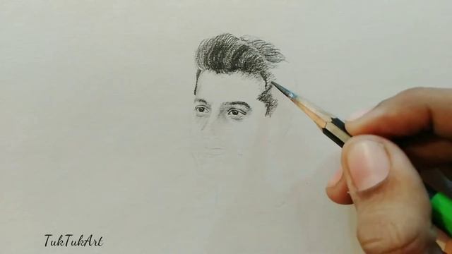 Sharad Malhotra Realistic Sketch | How To Draw Tiny Drawing With Pencil By Safi смотреть онлайн