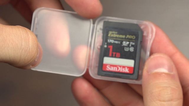 Unboxing SanDisk 1TB SD Memory card Extreme PRO UHS I SDXC смотреть онлайн