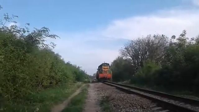 Тепловоз чм3-5706 Ставрополь -ст.Пелагиада смотреть онлайн