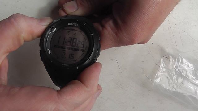 Водонепроницаемые часы SKMEI 1025 с Али экспресс смотреть онлайн