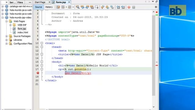 Curso Java EE y Frameworks - Módulo 2: Introducción JSP смотреть онлайн