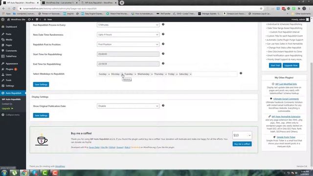 How to publish your old posts to the current date | Wordpress Tutorial смотреть онлайн