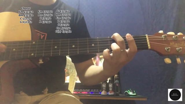 How to play September end on guitar - Simple chords tutorial смотреть онлайн