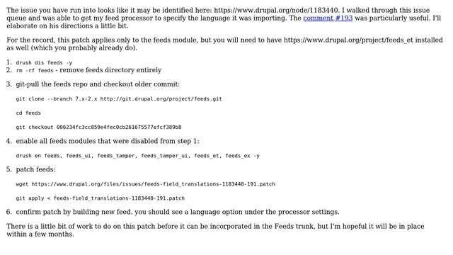 Drupal: feed import on node reference doesn't add language in database (2 Solutions!!) смотреть онлайн