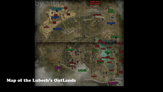 STAY OUT Map Tutorial & Quests Locations - Missions Locations Guide Lubech, Outlands And Vesuvius