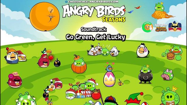 Angry Birds Seasons Game Soundtrack Go Green, Get Lucky смотреть онлайн