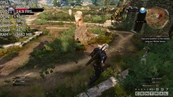 The Witcher 3: Wild Hunt (2015) Gameplay | Core 2 Quad Q9300 | GeForce GTS 450 | 4GB RAM