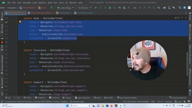COMO IMPLEMENTAR BOTTOM BAR ITEM EM KOTLIN MULTIPLATFORM EM JETPACK COMPOSE? ✔️ [BOTTOM BAR ITEM] смотреть онлайн