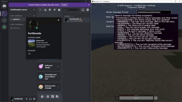 How to have a Changing Minecraft Discord Status (RPC)