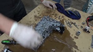 Низкое первичное давление вариатора. Чистим гидроблок Nissan Murano jf010 своими руками.