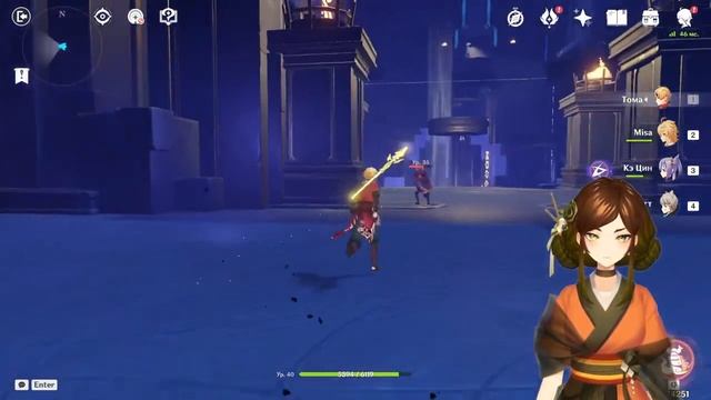 Крутим Венти и поднимаем уровень мира. Играю в Геншин