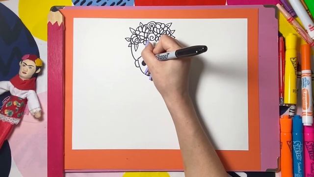 How To Draw Frida Kahlo смотреть онлайн