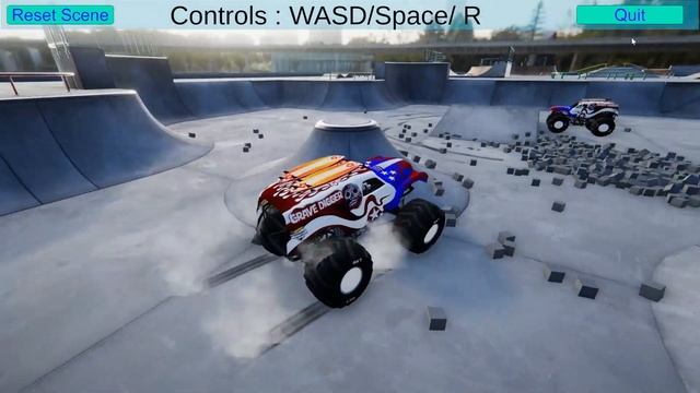 Monster Truck Physics For Unity 3D || Unity Engine смотреть онлайн