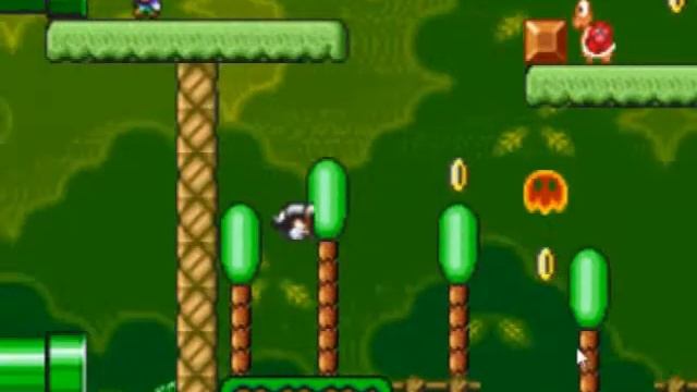 Super Mario Flash Level: Leccinum, no music смотреть онлайн