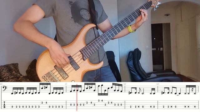 Poets of the Fall - Revolution Roulette Bass Cover with Tabs смотреть онлайн