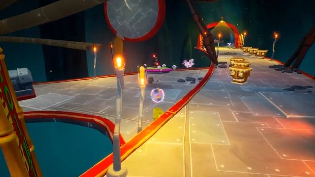 Sponge Bob Губка Боб проходим пещеру