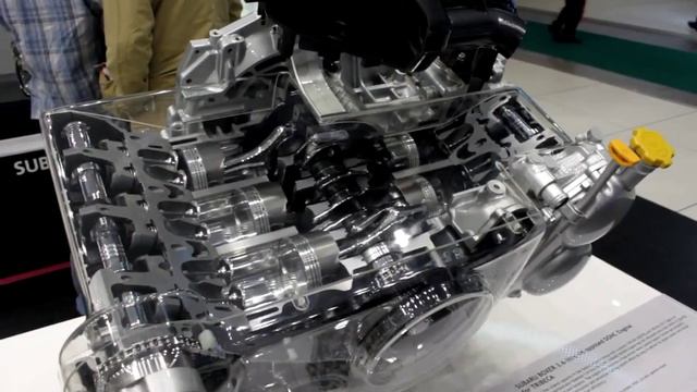 Оппозитный двигатель Subaru смотреть онлайн