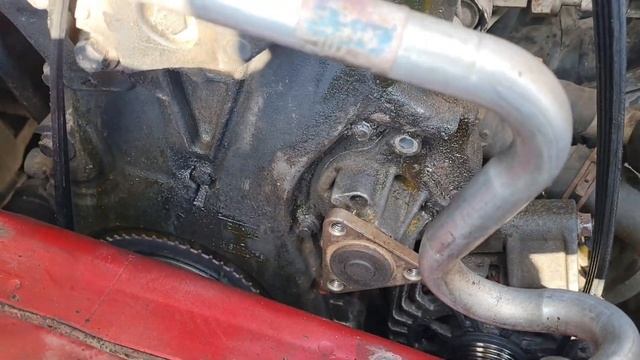 Первая замена помпы ФФ3 бензиновый 2.0 на пробеге 225 т.км.