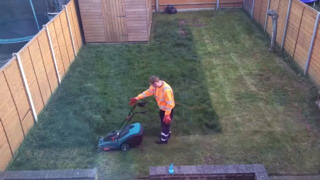 Time lapse of the first grass cut of the year смотреть онлайн