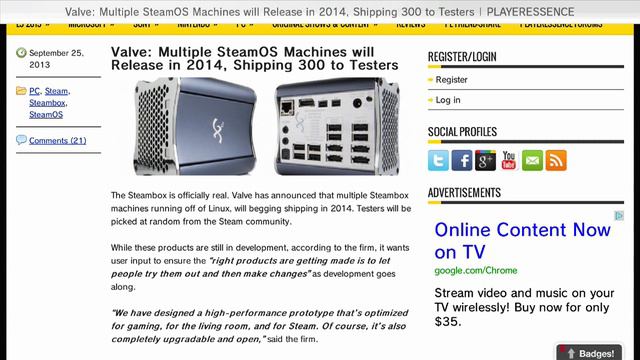 PE Now! 3DS Surpasses the Wii, and Valve Announces the Steambox смотреть онлайн