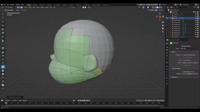 Делаю 3D персонажа в Blender - стрим смотреть онлайн