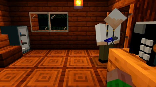 Что произошло со мной в лесу? Дух леса [2 часть]. Майнкрафт страшилка. смотреть онлайн